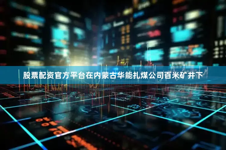 股票配资官方平台　　在内蒙古华能扎煤公司百米矿井下